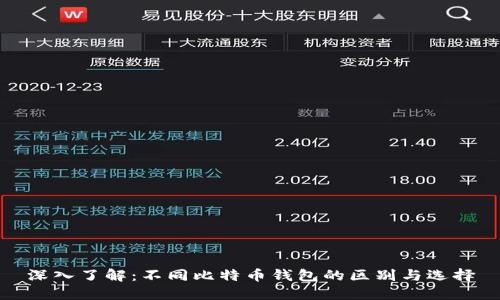 深入了解：不同比特币钱包的区别与选择
